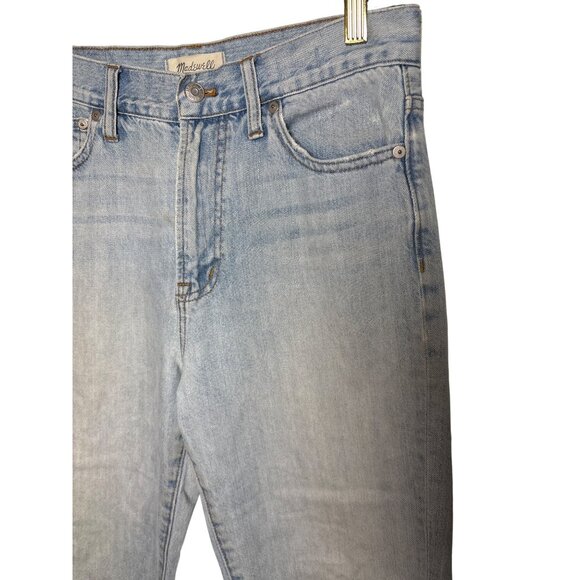 Madewell The Perfect Summer Jean Size‎ 28 Light Wash Denim 100% Cotton Straight - Picture 5 of 11